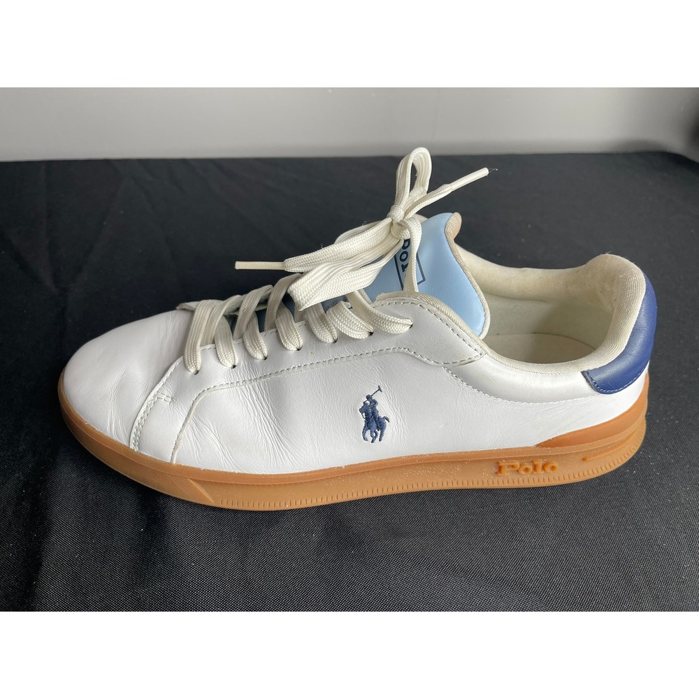 Polo Ralph Lauren Heritage Court II White Leather Single Left Shoe M10 W11.5